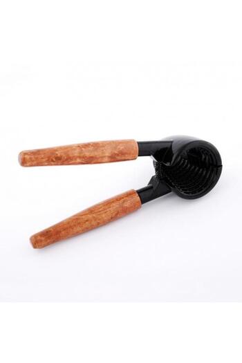 ALBETTO Wooden Handle Walnut Hazelnut Cracker