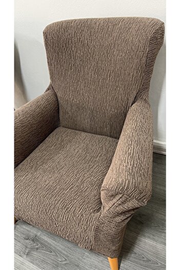 uzhanem Berjer Jacquard Single Sofa Cover
