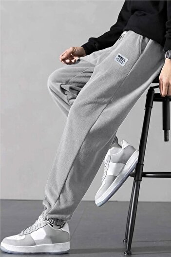 GENIUS STORE Polar Fabric Oversize Γκρι Ανδρική Φούτερ Φούτερ Oversize