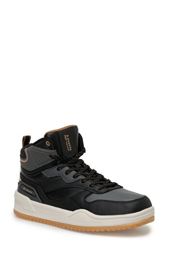 Kinetix REDY PU HI 3PR Black Men's High Sneaker