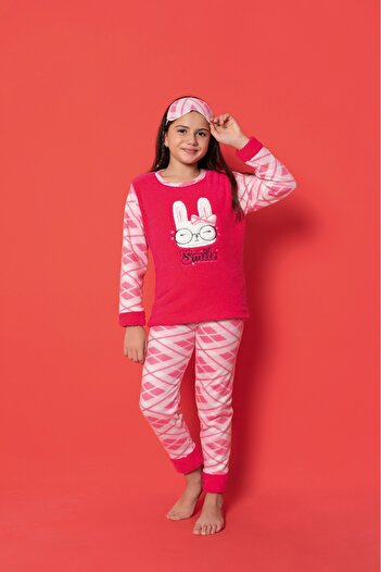 Asel Children's Fleece Pajama Set