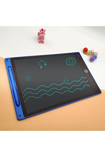 Canderel Lcd 12.5 Inç Dijital Kalemli Çizim Yazı Tahtası Not Yazma Eğitim Tableti Writing Tablet Büyük Boy