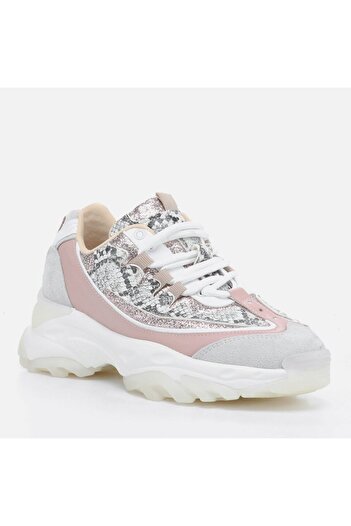 Hotiç Gray Women's Sports Shoes