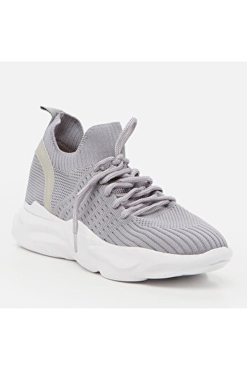 Yaya by Hotiç Gray Yaya Women's Sports Shoes