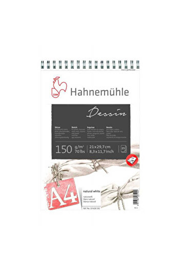 Hahnemühle Ескізний блок A4 150 г 25 аркушів