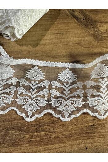 efem gipür Matte Cotton Embroidery Guipure Lace Cone Pattern 1 ball Price