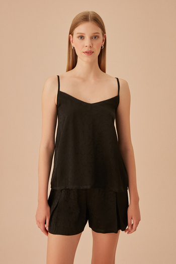 SUWEN Diamond Shorts Set