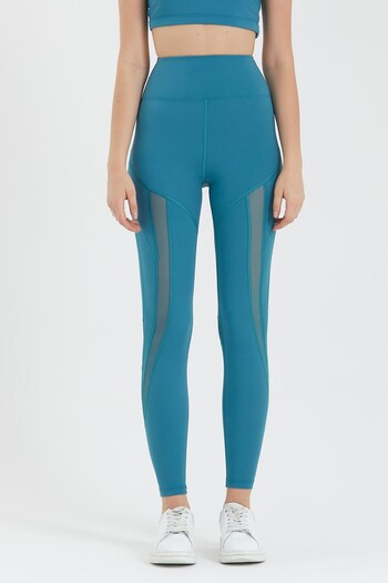 GRAB Turquoise Recovery Sports Leggings