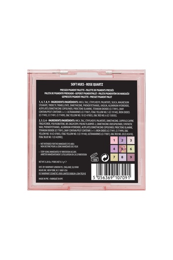 w7 Soft Hues- Rose Quartz 9'lu Far Paleti