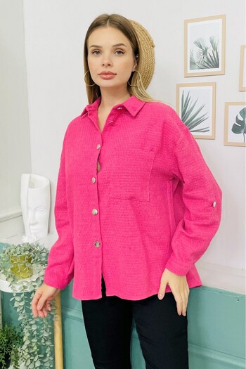StilOBA FUSYA SINGLE POCKET SHIRT