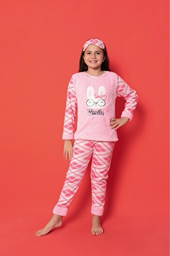 Asel Children's Fleece Pajama Set