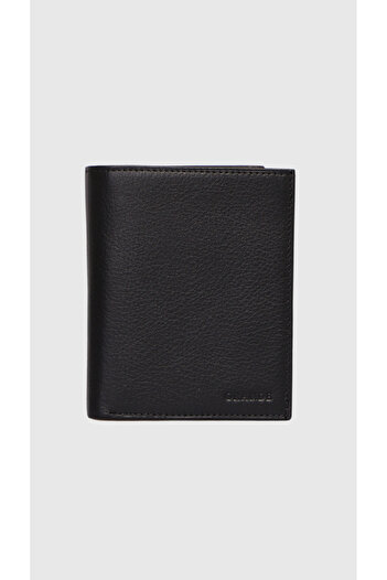 Grande 1412 Model - Genuine Leather Black Men's Wallet