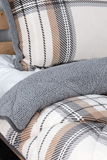 Merinos Gray Single Quilt Volenta Comforter - 160X240