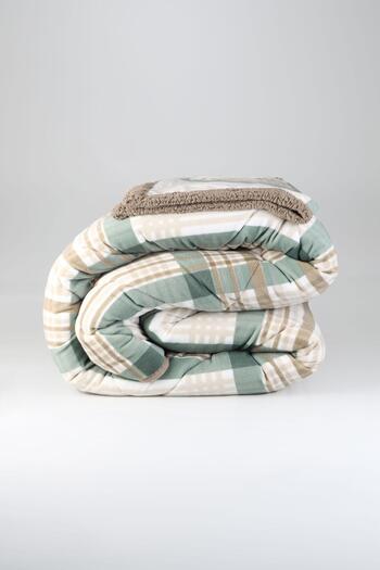 Merinos Comforter Single Duvet Set Green 160X240