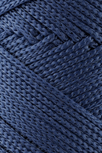 SENSY 1,5 mm - 100 gr frânghie din poliester macrame albastru denim 150 m frânghie din poliester macrame frânghie de încărcare și frânghie pentru sac