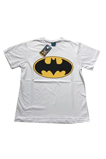 Batman Unisex White Original Licensed T-shirt