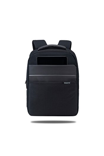 Classone Messina Bp-ms500 156 Waterproof Fabric And Zipper Laptop Backpack-black