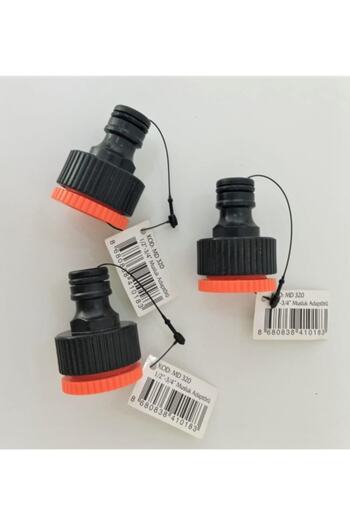 Ekodoğa 1/2” - 3/4” Otomatik Musluk Bağlantısı (dişi) 1 Adet Musluk Bağlantı Aparatı