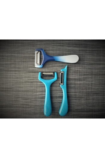 Solingen Julyen+ Peeler Set 3 Pieces Blue