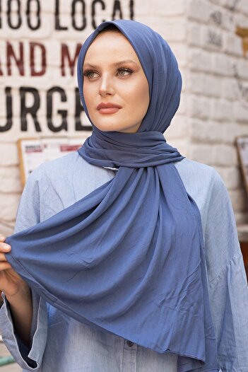 Stella Women's Combed Cotton Shawl Indigo
