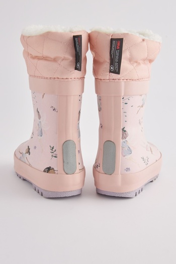 Next Baby Pembe Peri Karakterli Termal Su Geçirmez Bot / Çizme