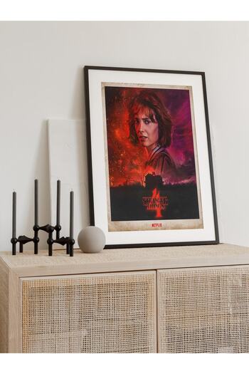 Postifull Netflix Stranger Things Robin Wall Painting, Frameless Poster, Living Room, Room and Office Wall Decor