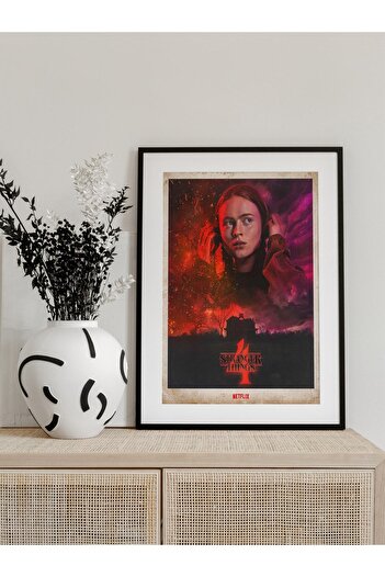 Postifull Netflix Stranger Things Max Duvar Tablosu, Çerçevesiz Poster, Salon, Oda Ve Ofis Duvar Dekoru