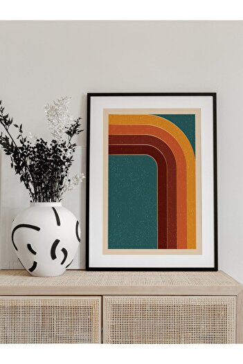 Postifull Retro Drawing and Aesthetic Poster, Boho Wall Decor, Unframed 10cm X 15cm, Small Size Wall Painting