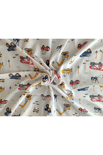 Alpıno MUSLIN COVER Alpinobaby 100% COTTON (85 cm*85 cm)