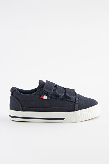 Next Baby Navy Banded Sneakers