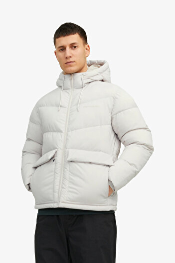 Jack & Jones Jorvesterbro Чоловічий білий пуховик 12238849-White
