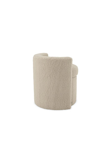 hoom concept BONİTA TEDDY PUF, KREM