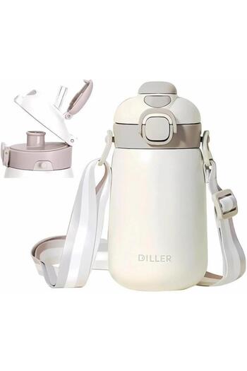 DILLER 420 مل ترمس الجوز الأبيض غير اللامع