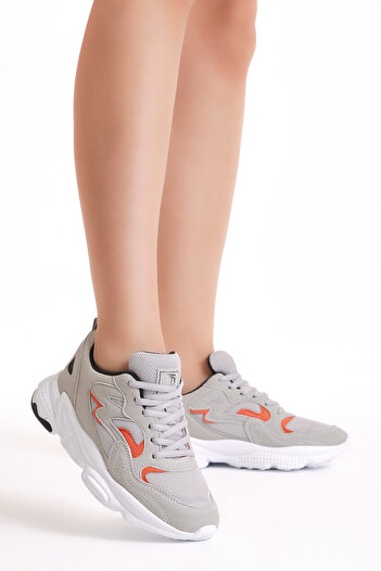 Tonny Black Unisex Gri Spor Ayakkabı Tb251