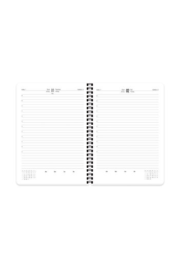 KESKİN COLOR Sharp Ataturk Daily Spiral Agenda (2024) President 17*24