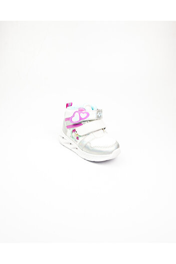 Kinetix 101387720 Mante White High Top Baby Girl Sneakers
