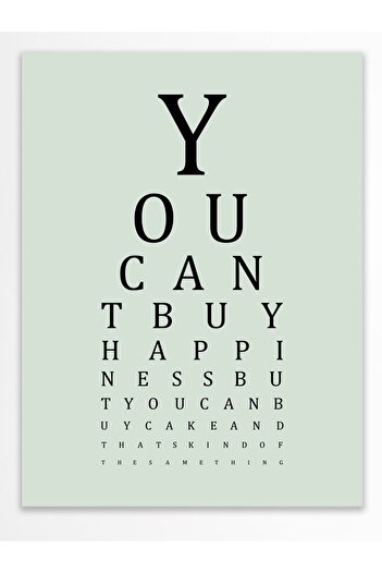 Postifull Aesthetic Wall Painting - Wall Poster - Lettering Art Wall Decor - Unframed - Thick Art Paper