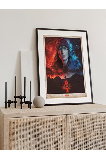 Postifull Netflix Stranger Things Joyce Wall Painting, Frameless Poster, Living Room, Room and Office Wall Decor