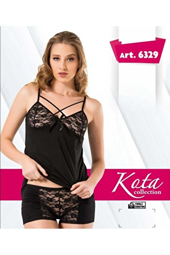 GİPAŞ Kota Model Shorts Suit 6329