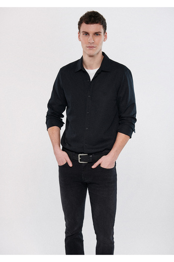 Mavi Black Shirt Slim Fit / Tight Cut 8810666-900