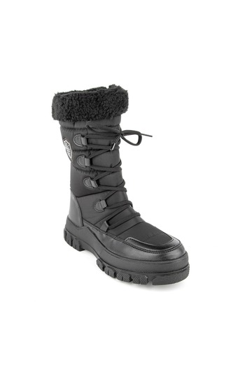 Muya Gravity Anatomical Women's Snow Boots with Plush Fur Inside and Zipper