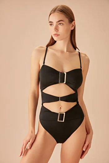 SUWEN Detailed Swimsuit
