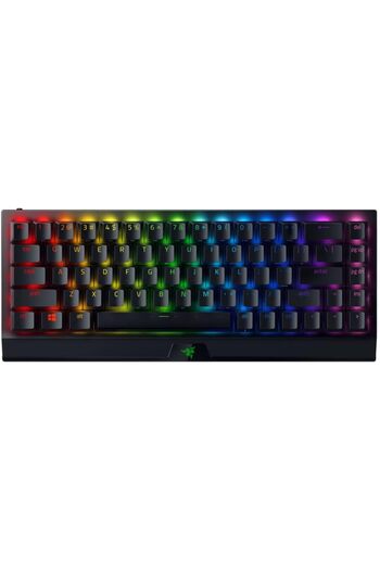 RAZER BlackWidow V3 Mini HyperSpeed - مفتاح أخضر، %65 Kablosuz Mekanik Oyuncu Klavyesi، RGB
