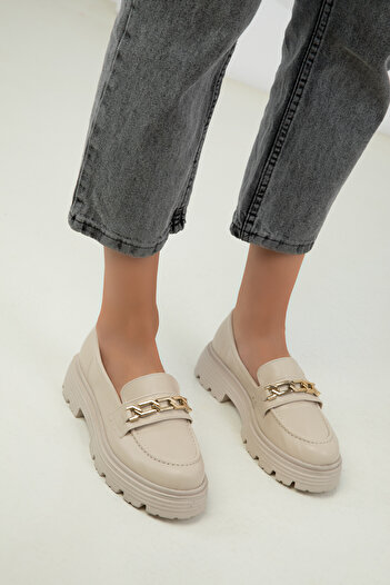 SOHO Beige Women's Casual Shoes 18442