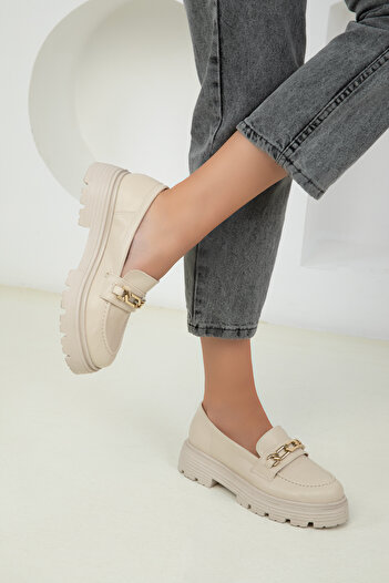 SOHO Beige Women's Casual Shoes 18442