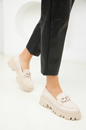 SOHO Beige Women's Casual Shoes 18526