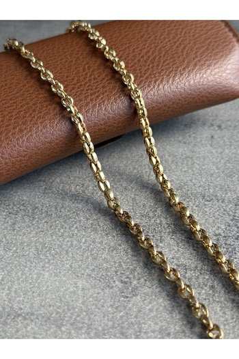 CAPO by Aytaç Yamaç 65cm Gold Renk Link Zincir Erkek Çelik Kolye