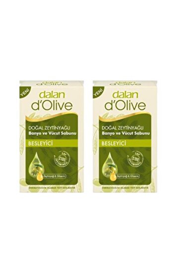 Dalan 2 Pcs Dalan Nourishing Olive Oil Soap 200 Gr
