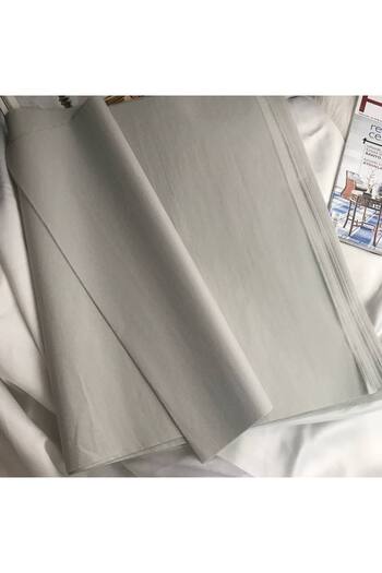 CASALINGHI Light Gray Grey Plush Paper - Carta Velina 44X70 Cm, 50 Pieces