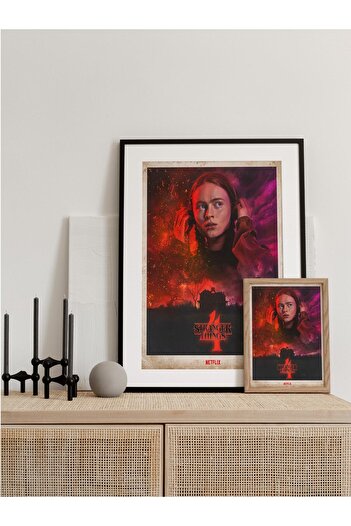 Postifull Netflix Stranger Things Max Duvar Tablosu, Çerçevesiz Poster, Salon, Oda Ve Ofis Duvar Dekoru